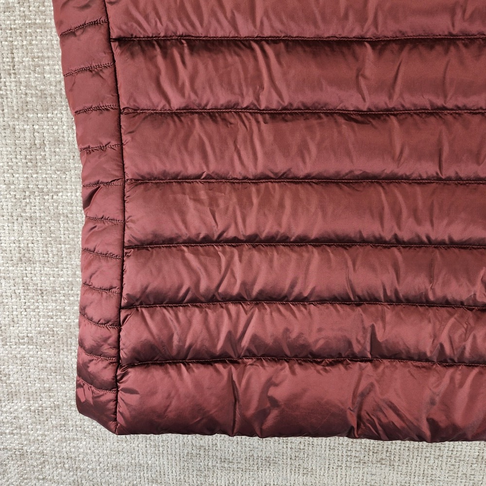The North Face Aconcagua 550 Down Puffer Vest Womens XL Wild Ginger Full Zip EUC - Picture 9 of 12